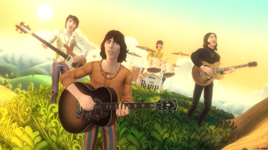 sun no hud Review: The Beatles Rock Band: Beatle Mania Lives Again